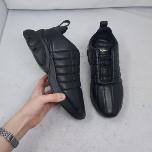 Burberry Axburton Black Lug Lace Up Sneakers